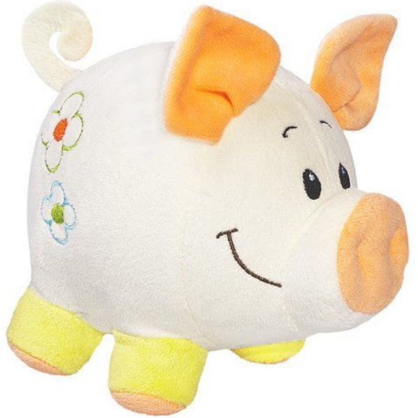 Мягкая игрушка Fancy свинка Бусинка бежевая 17 см (SVA0-1)
