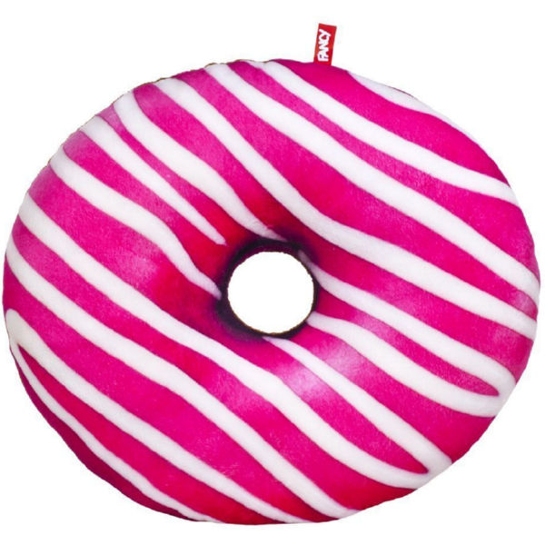 Подушка декоративная Fancy Пончик розовая глазурь (PP01-БР)