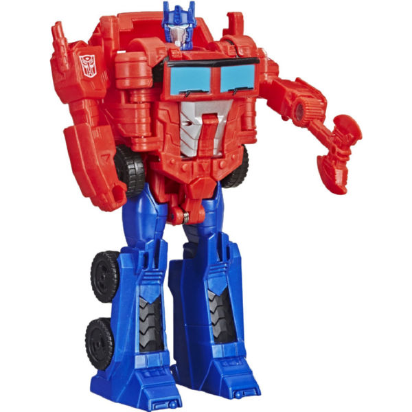 Трансформер Hasbro Transformers Кибервселенная 1 шаг Оптимус Прайм (E3522_E3645)