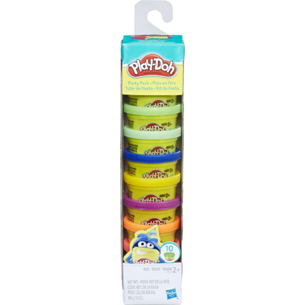 Набір пластиліну Play-Doh для ліплення з 10 баночок в блістері (22037)