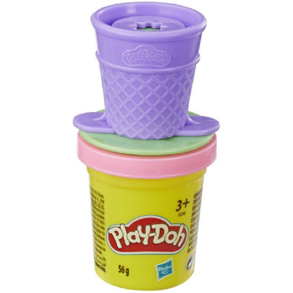 Hабор пластиліну Play-Doh баночка з фігуркою на кришці (E3365-2)