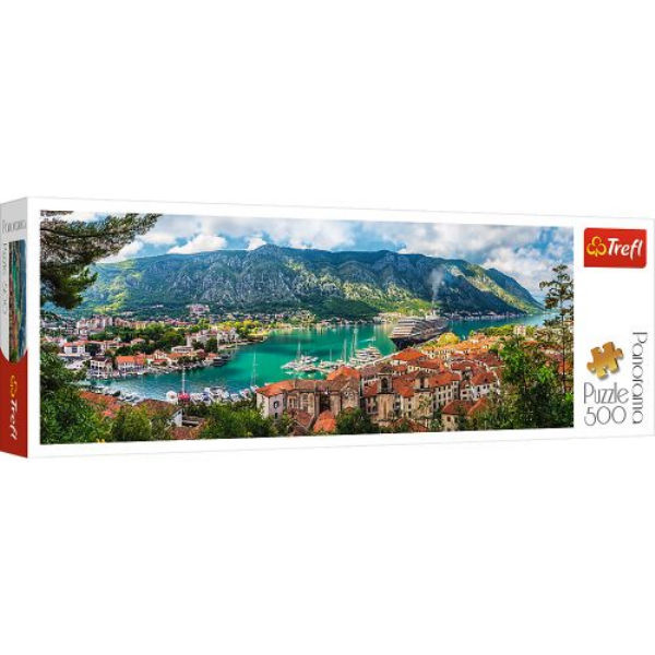 Пазлы панорама "Котор. Черногория", 500 элементов 29506