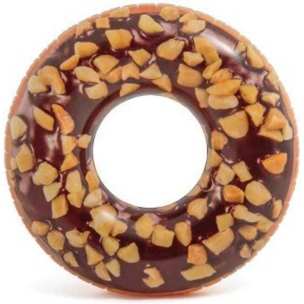 Круг надувной "Шоколадный пончик" (114 см) 56262