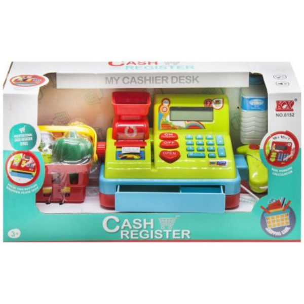 Кассовый аппарат "Cash Register" с продуктами 6152
