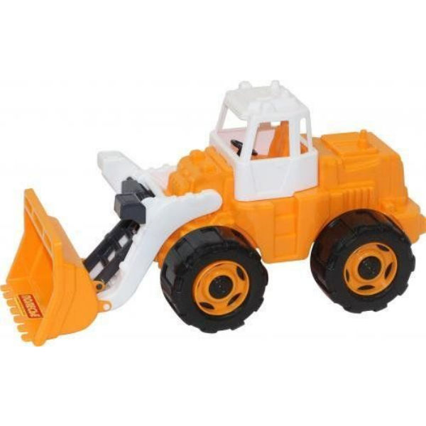 Трактор игрушка трактор-погрузчик полесье 52254-1