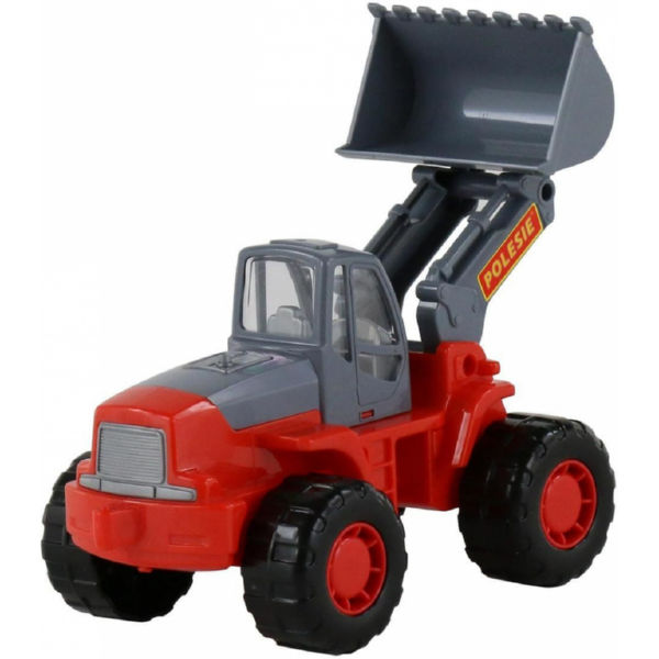 Іграшка трактор червоно-сірий полісся 36940-1