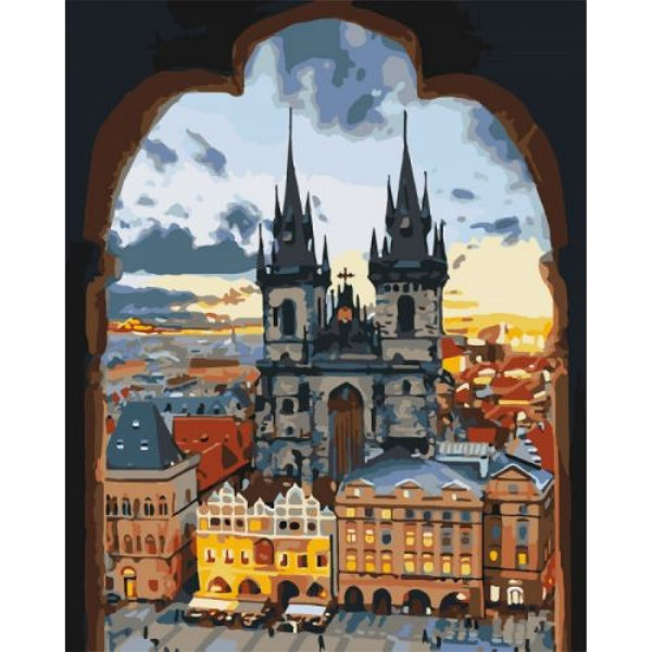 Картина по номерам "Злата Прага" ★★★★ КНО3568