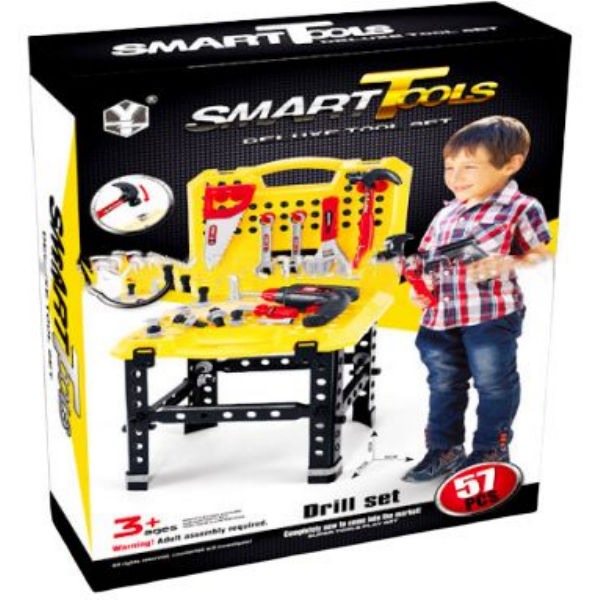 Столик с набором инструментов "Smart Tools", 57 элементов HC268526
