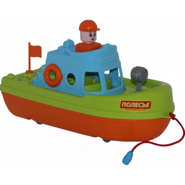 Дитяча іграшка Polesie крейсер "Рятувальник" салатово-блакитний (47229-1)