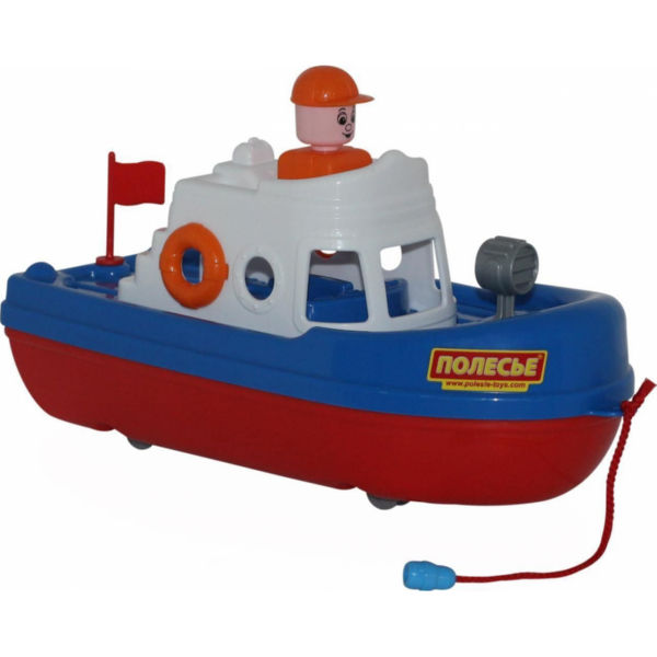 Іграшка Polesie крейсер "Рятувальник" синьо-білий (47229-3)