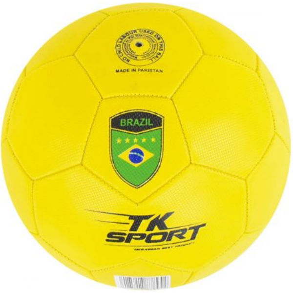 Мяч футбольный желтый GA-786B