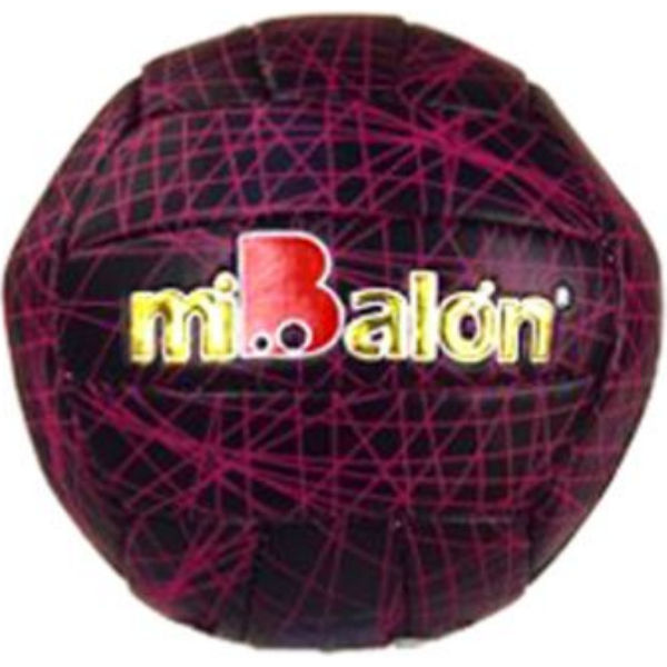 Мяч волейбольный "miBalon"  (черно-розовый) B25282