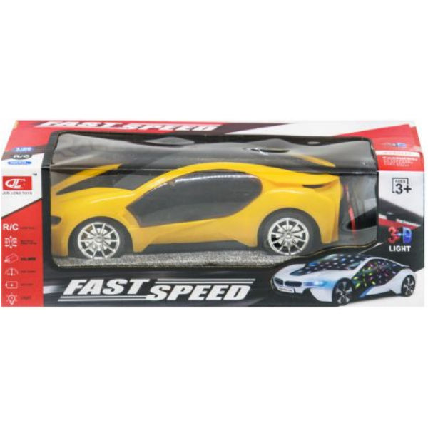 Машинка на радиоуправлении "Fast Speed" (желтый) 236-2
