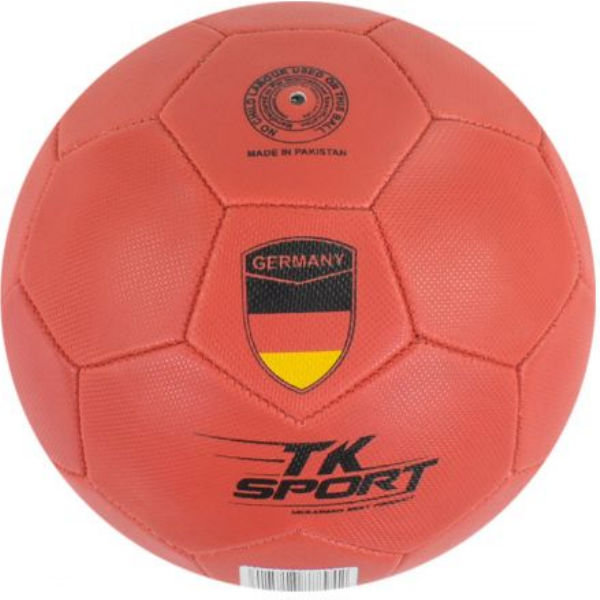Мяч футбольный красный GA-786B