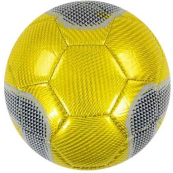 Мяч футбольный желтый C40208