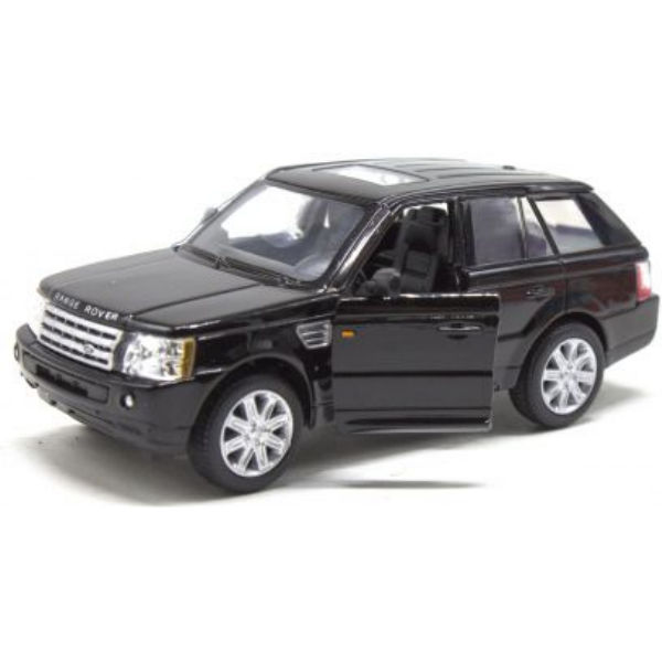 Коллекционная игрушечная машина range rover sport, рендж ровер спорт черная 1:38 kinsmart kt5312w