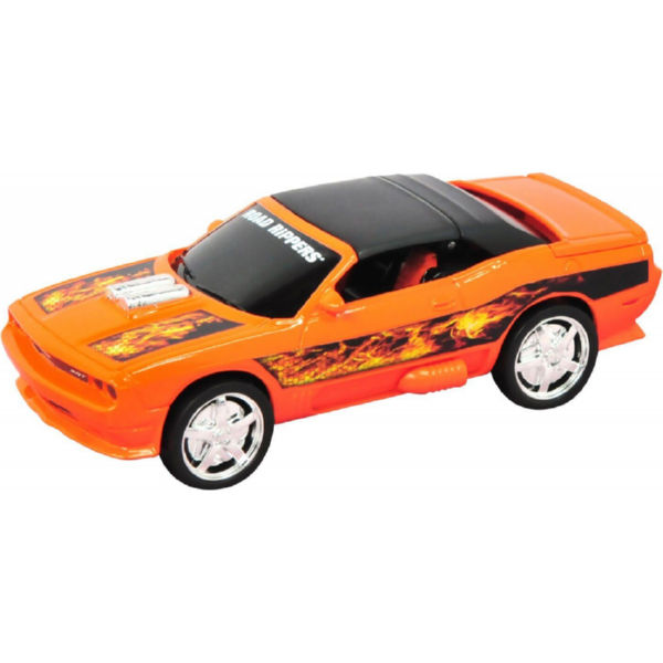 Машинки модельки кабріолет dodge challenger convertible, кабріолет додж челленджер помаранчева road rippers 33081