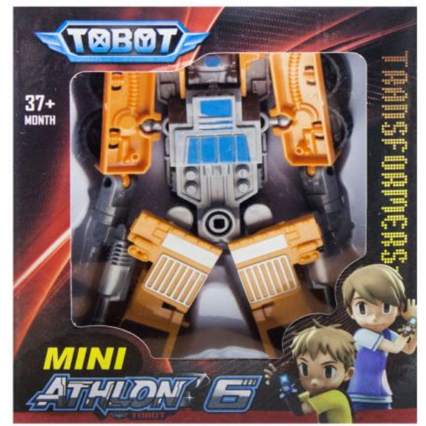 Іграшка-трансформер "TOBOT" помаранчевий з синім 128