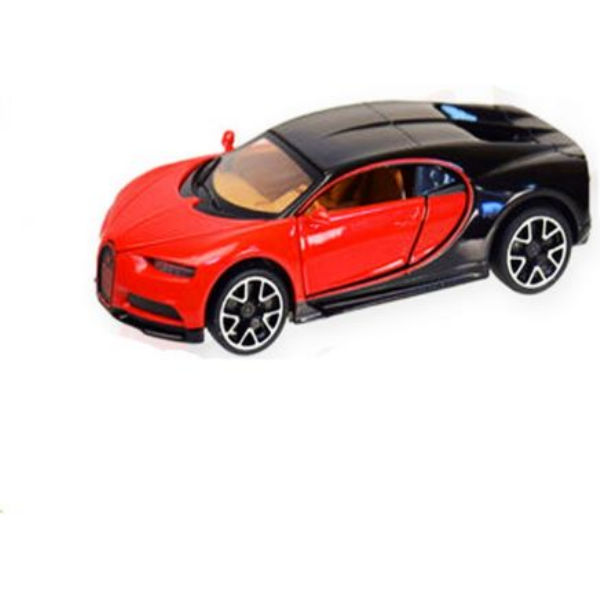 Игрушечная модель bugatti chiron, бугатти широн красная 1:32 автопром 7866
