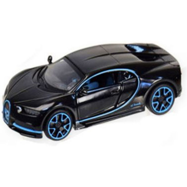Коллекционная модель bugatti chiron, бугатти широн черная 1:32 автопром 7866