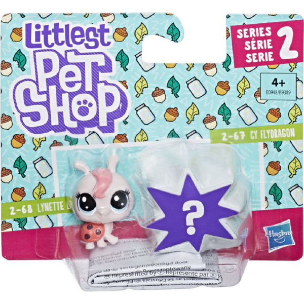 Ігровий набір Hasbro Littlest Pet Shop два пета Ледібаг Драгонфлай (B9389_E0948)