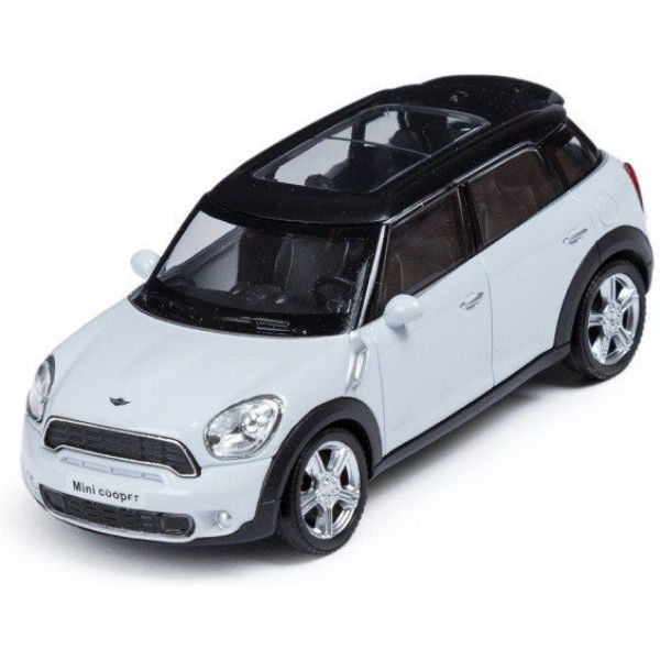 Игрушка RMZ City Машинка Mini Cooper белый (444008-1)