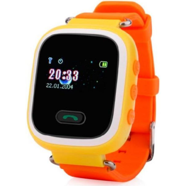 Дитячий GPS годинник-телефон GOGPS ME K11 Жовті