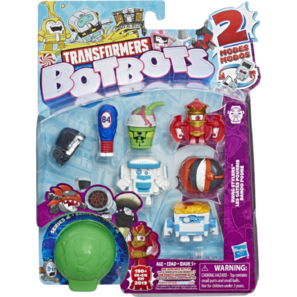 Игровой набор Hasbro "Ботботс" из 8-ми трансформеров, E3494_E4148 COOL_BOTS