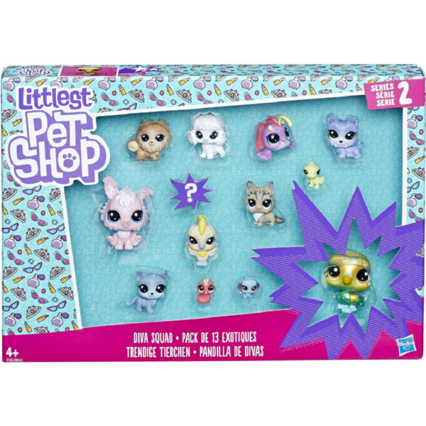 Игровой набор Hasbro Littlest Pet Shop коллекция петов Чудо команда (B9343_E1012)