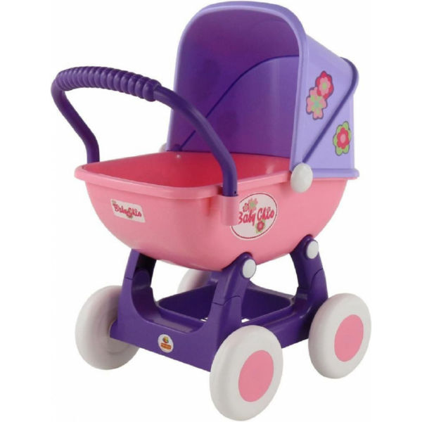 Коляска для кукол Polesie "Arina" фиолетовая 4-х колёсная (48202-2)