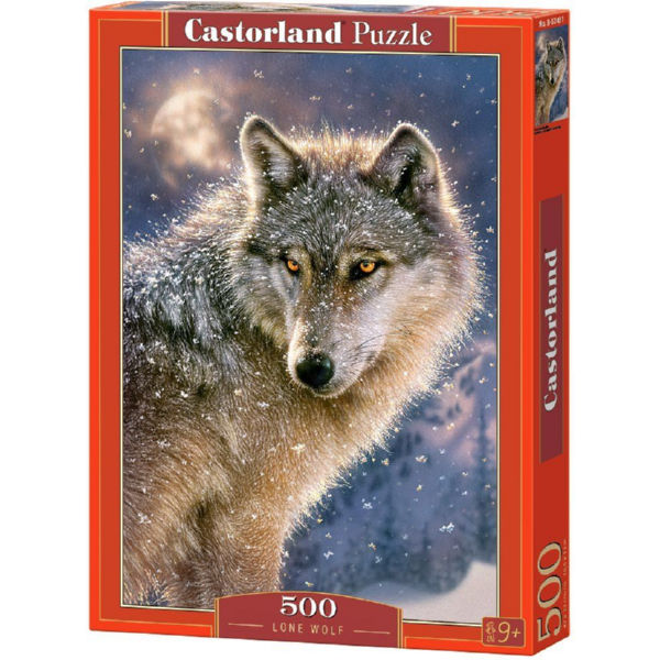 Игрушка-Пазл Castorland "500" "Волк" (В-52431)