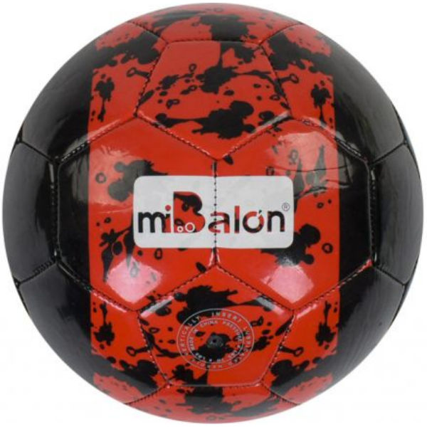 Мяч футбольный размер №5, , материал PU, 320 грамм, баллон резиновый  красный С 40064