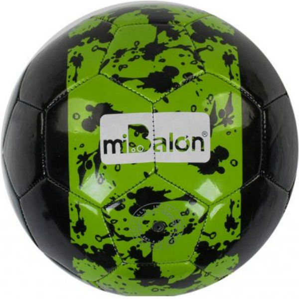 Мяч футбольный размер №5, , материал PU, 320 грамм, баллон резиновый  салатовый С 40064