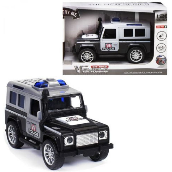 Машина инерционная "City Rescue Police", черный 661-06 D /661-07 D / 661-