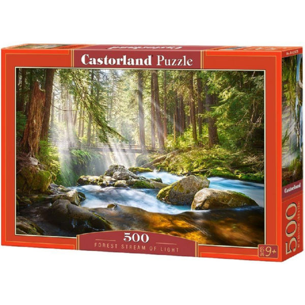 Игрушка-Пазл Castorland "500" "Лесной ручей" (В-52875)