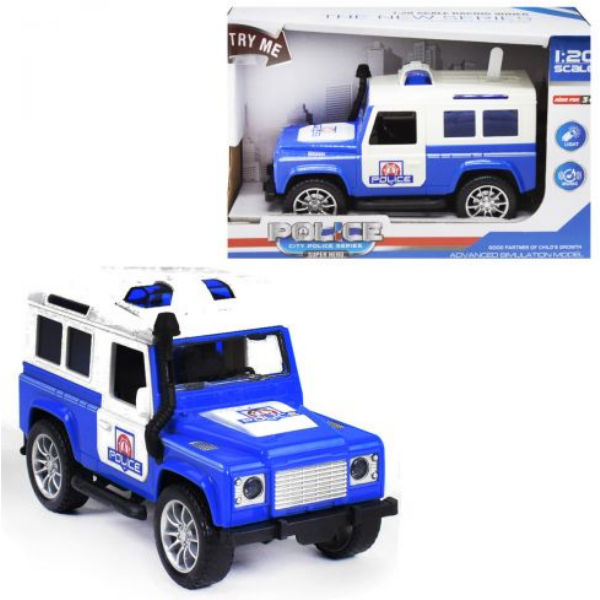 Машина инерционная "City Rescue Police", синий 661-06 D /661-07 D / 661-