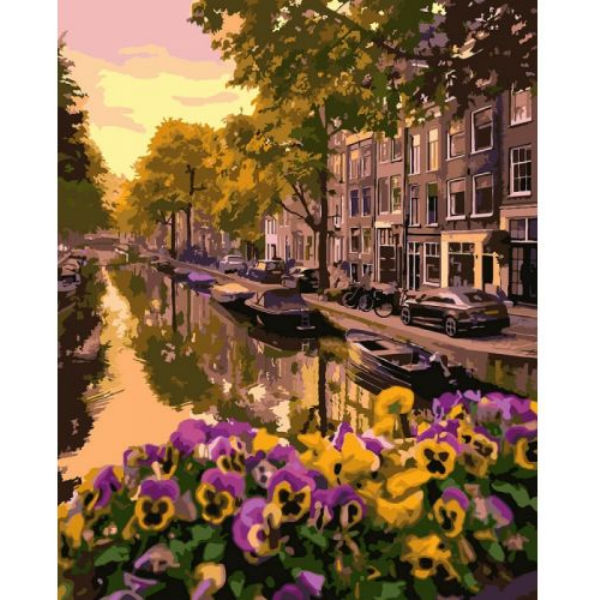Картина по номерам "Амстердам" КНО3553
