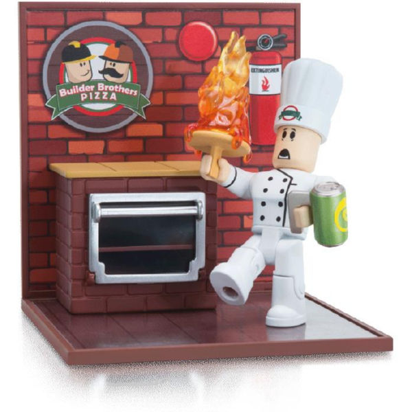 Ігрова колекційна фігурка Jazwares Roblox Desktop Series Work At A Pizza Place: Fired