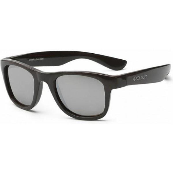 Дитячі сонцезахисні окуляри Koolsun  чорні серії Wave (Розмір: 1+)