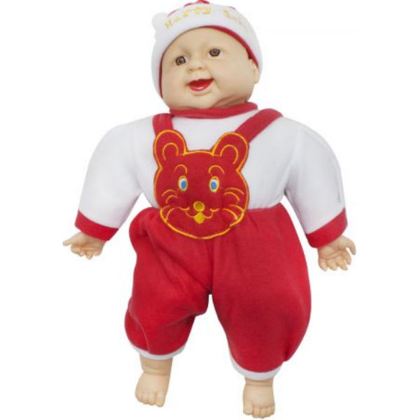 Лялька-реготун, в червоному X2408-1