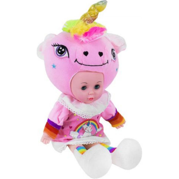 Мягкая кукла "Lovely Doll: Единорожек" розовый CY5002S/1S/4S