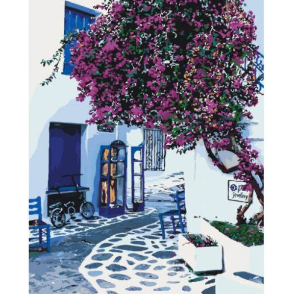 Картина по номерам "Солнечная Греция" КНО2168