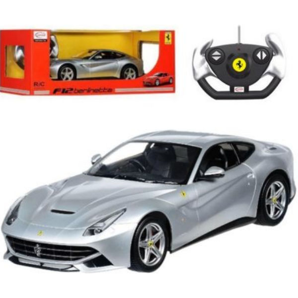 Машина на радіокеруванні "Ferrari F12" (срібляста) 49100