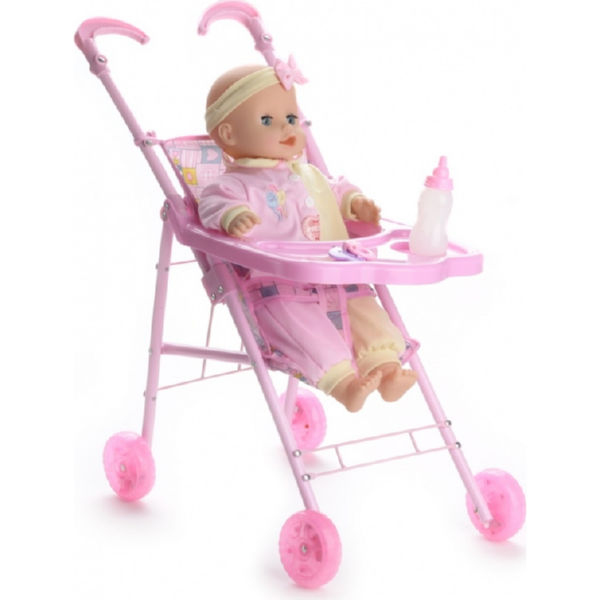 Лялька маля з коляскою ID116