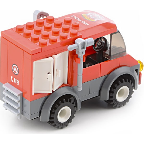 Конструктор пожарные фургон IM513