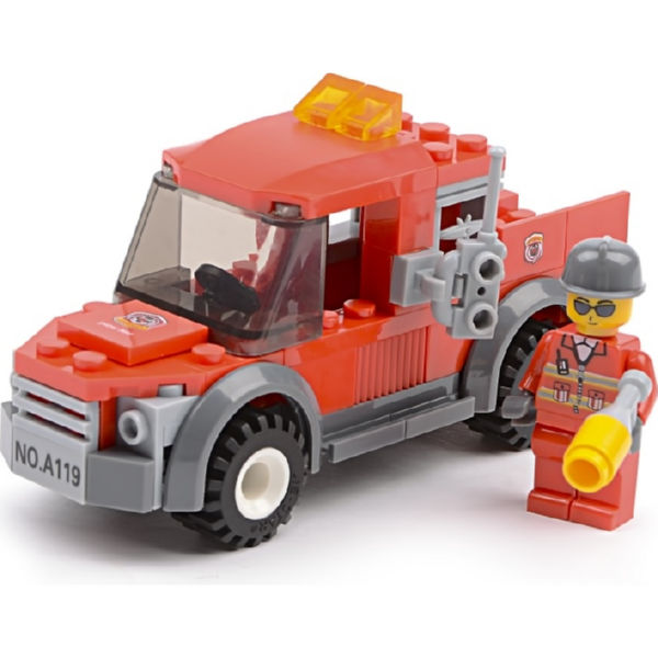 Конструктор пожарные фургон IM512