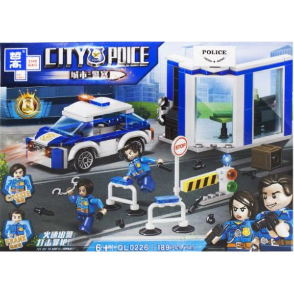 Конструктор "City Police: Мотоцикл" QL0226