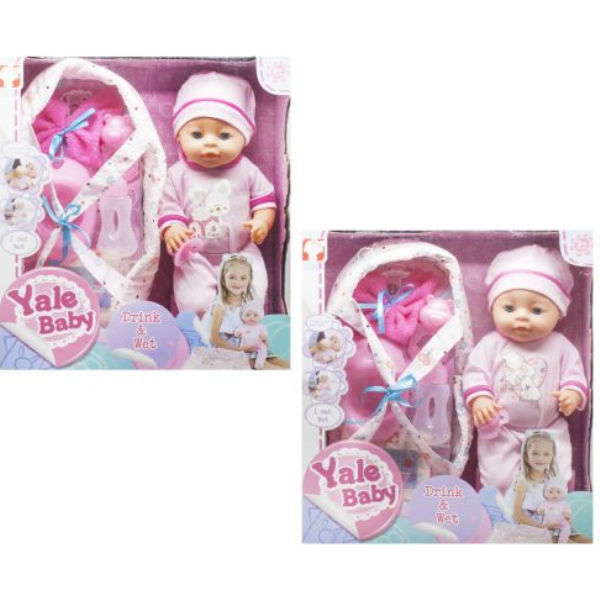 Кукла-пупс в розовом YL1811F