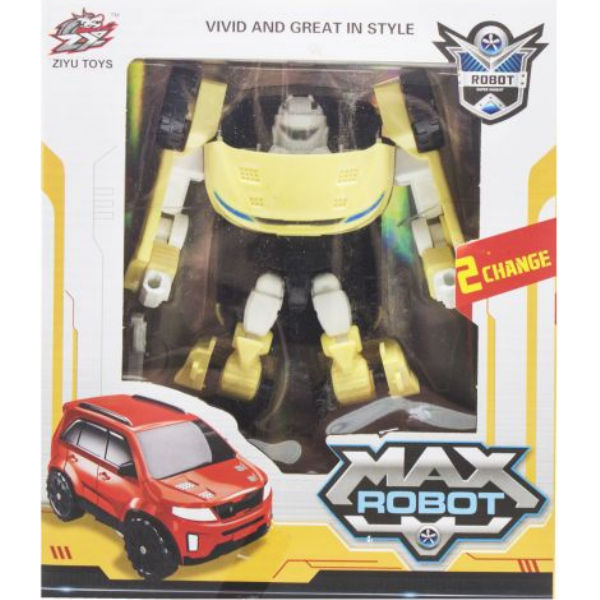 Трансформер "Max Robot", жовтий L015-35