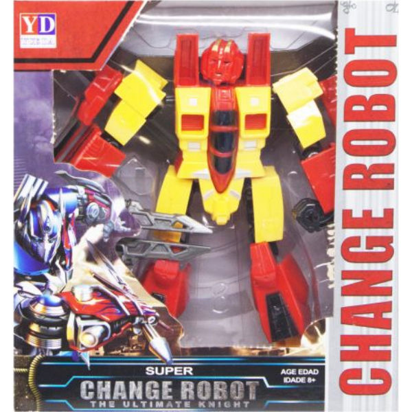 Трансформер "Change robot", желтый YD-31